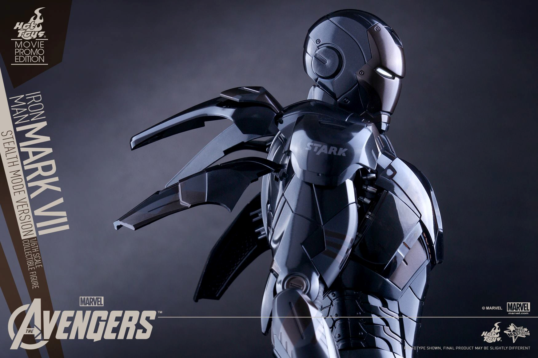 HOT TOYS - The Avengers - Iron Man Mark VII (Stealth Mode) 143484103
