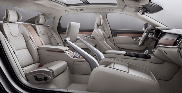  Volvo Cars dévoile la nouvelle version de la berline S90 et le modèle haut de gamme S90 Excellence à Shanghai  147901199962VolvoS90Excellencefullinterior