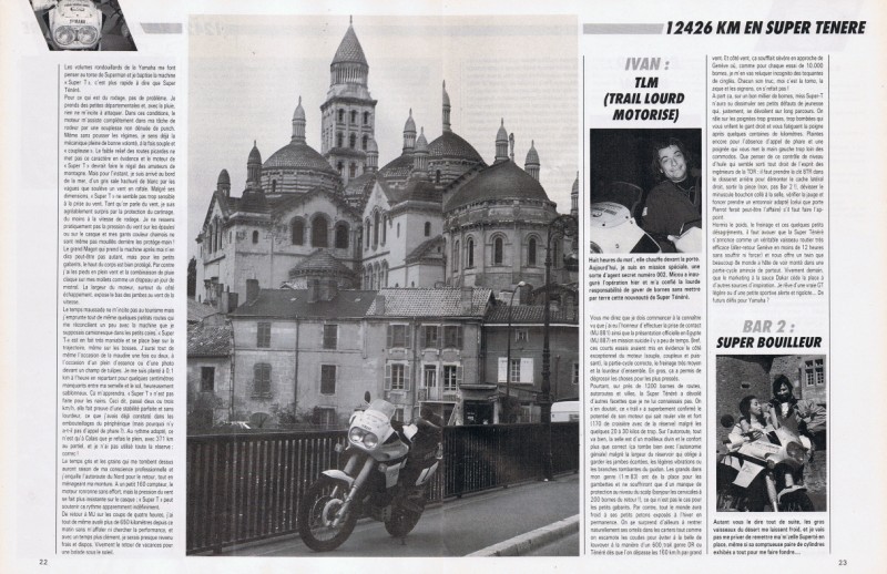 Article Vintage original sur XTZ 750 super ténéré 150297MJ123800x600