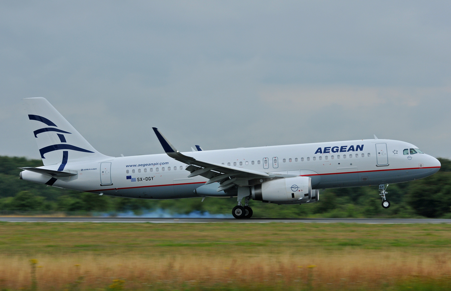 Nantes Atlantique LFRS/NTE : juillet 2015 157971aegean20150702NANTES015