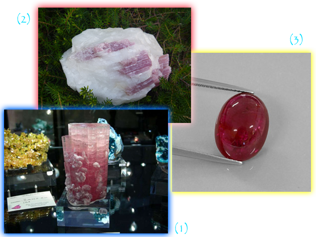 Tourmaline Rubellite 158071Rubellite