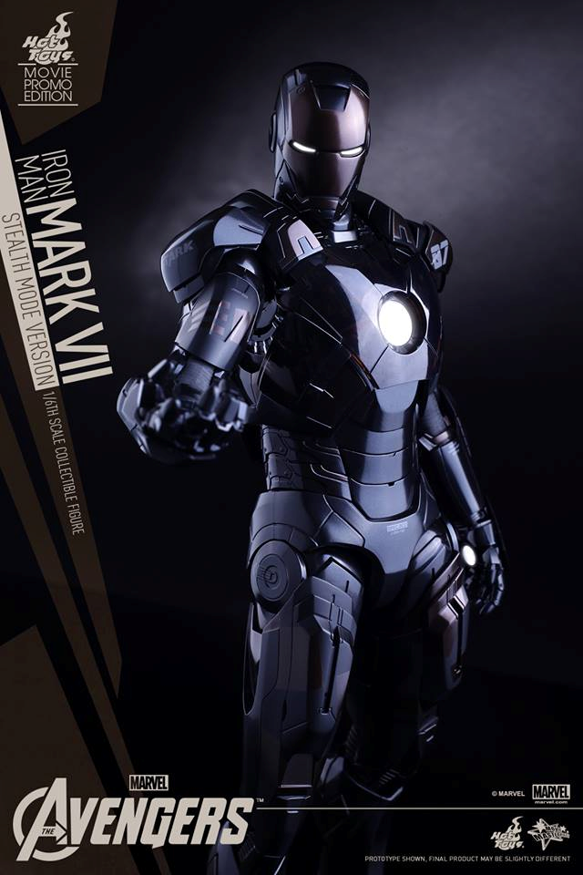 HOT TOYS - The Avengers - Iron Man Mark VII (Stealth Mode) 159999113