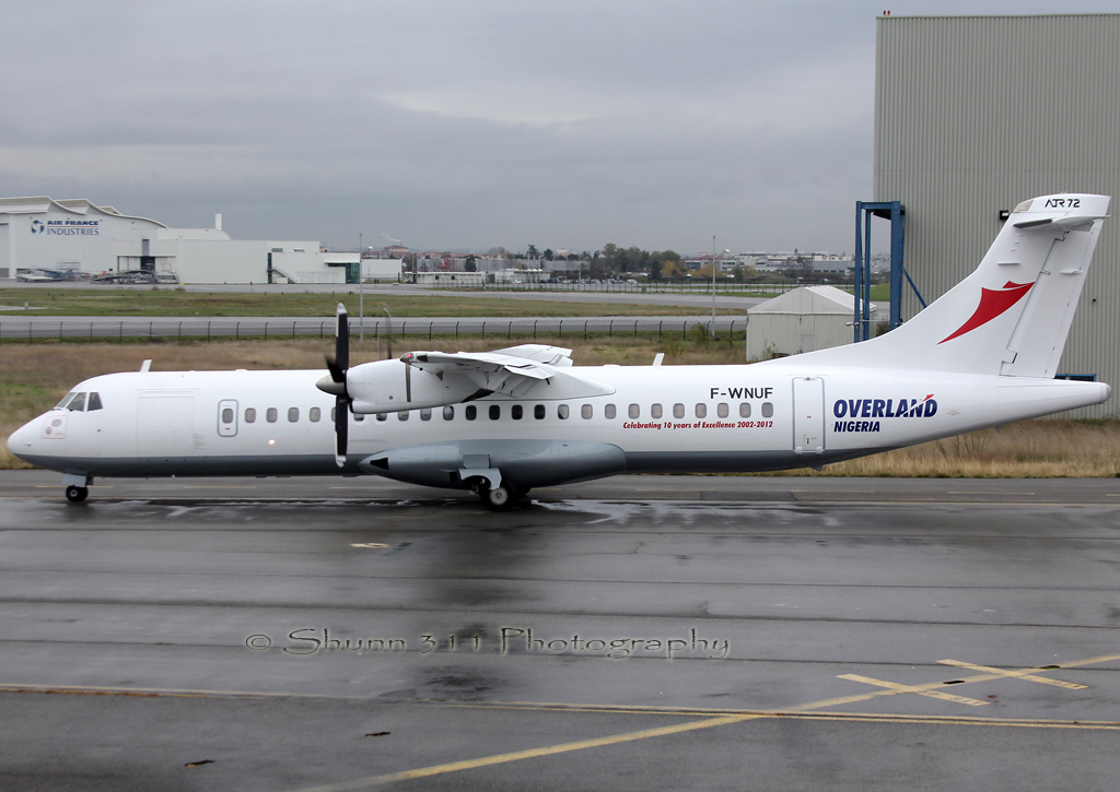 Toulouse-Blagnac - Décembre 2012  - Page 4 160304ATR72200OverlandAirwaysFWNUF002TLS071212EPajaud