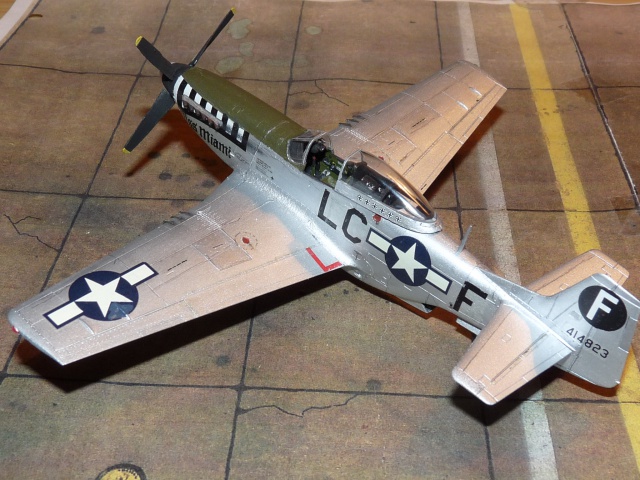 P 51D Mustang Miss Miami Lt Rep JONES 20e Fighter Group  16929488F2