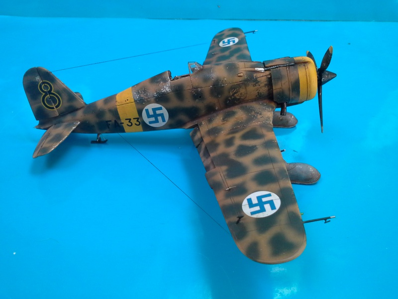 FIAT G 50 Special HOBBY 1/48  FINLAND .  16979520160426110745