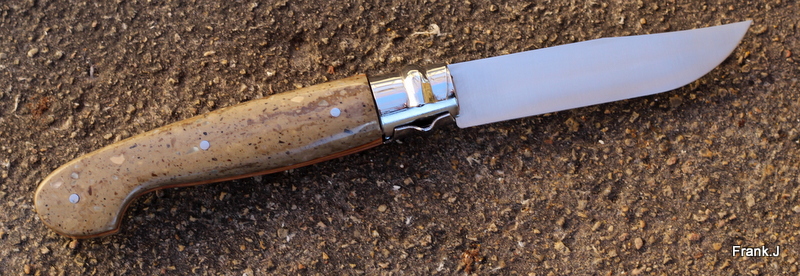 Opinel "custom" 2014 made in Frank 182956n8inoxcorianboisderose4