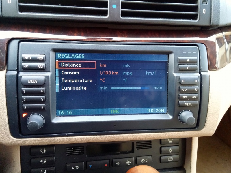 tuto - [TUTO toutes BMW jusqu'à 2003] Les menus du GPS mk4 (notions de mise à jour des mk1/2/3/4) 182966Rglages2