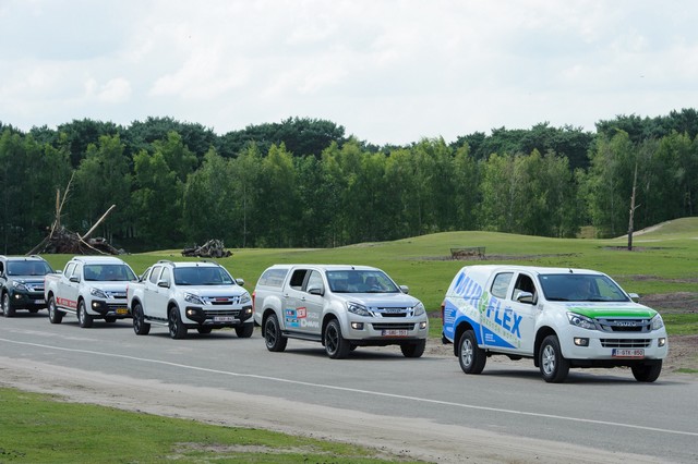 Isuzu Experience day est le plus grand évènement pick-up due Benelux 190674is2