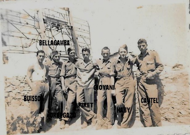 Recherche d'un parent engagé au 1er Bataillon de choc à Staoueli en 1943 :Roger BELLELAGAMBA 192935groupe1