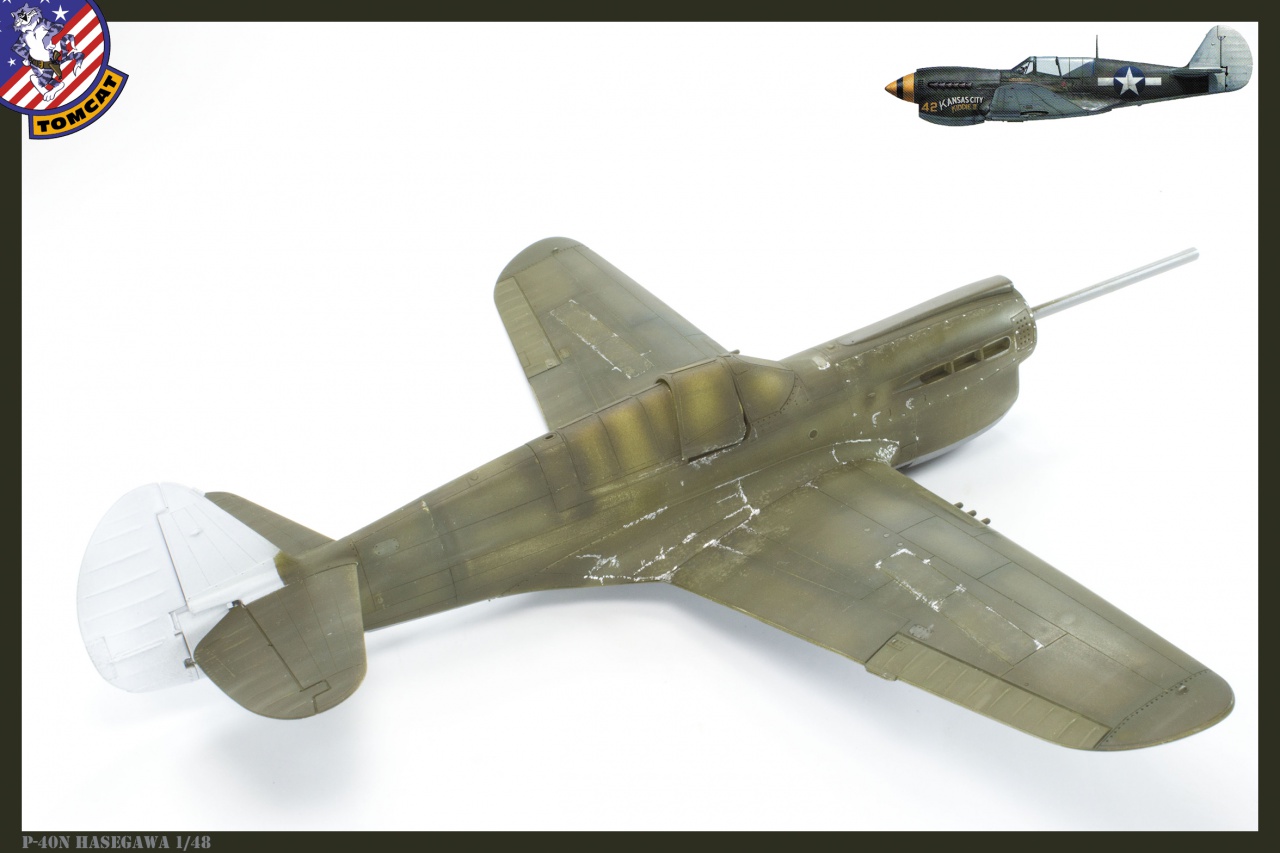 P-40N Hasegawa 1/48 20/04 FINI - Page 3 194773P40N027