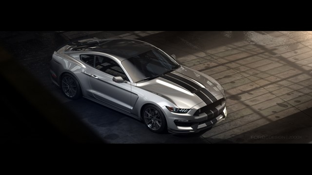 Ford dévoile la nouvelle Mustang Shelby GT350 à Los Angeles 201972GT350Shot04