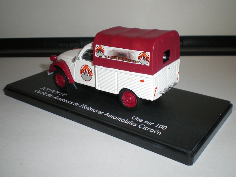 Citroën 2CV Cross Basket 1/43 – Miniature Eligor, Occasion