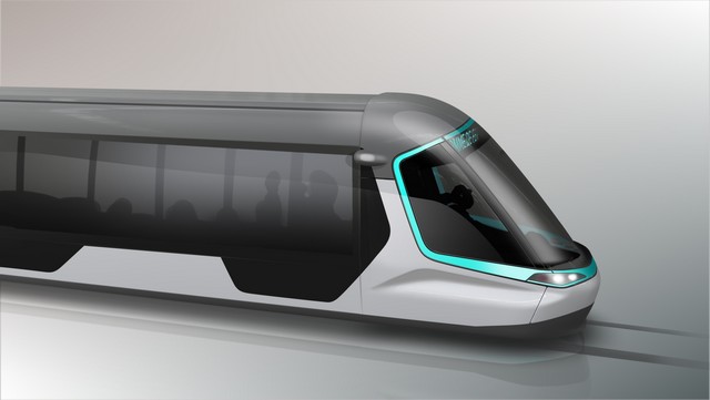 Peugeot Design Lab et le département Design & Styling d’Alstom Transport créent le tram de demain à Strasbourg 203546TramStrasbourgSketch02