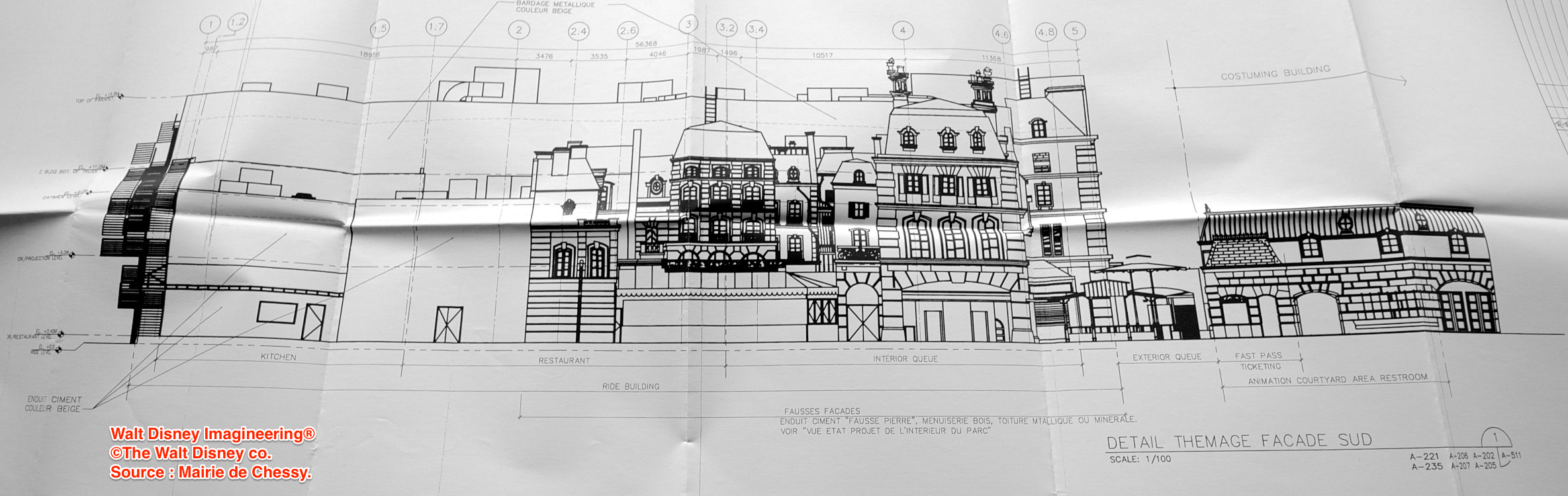 Construction du Dark Ride  "Ratatouille - L'Aventure Totalement Toquée de Rémy "pour 2014 - Page 20 206422PlanRatatouilleAttractionFacades5CR