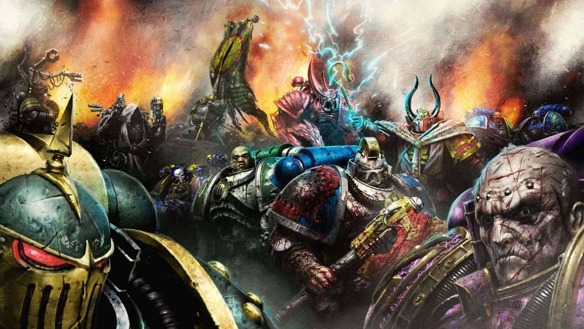 Wallpapers Hérésie d'Horus/Horus Heresy (mise en page/plus complet) 2125821920x10