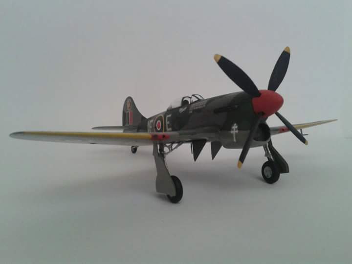 Hawker Tempest "Le Grand Charles" de Pierre Clostermann - Academy - 216967FBIMG1467041743382