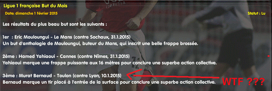 L'enfer du Dimanche (commence en 2014) 222271Bernaudrecompense