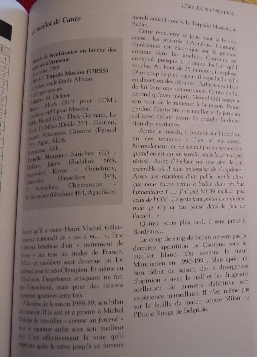 "L'OM.... ET LES LIVRES QUI NOUS PASSIONNENT" ? - Page 5 224519Photo053