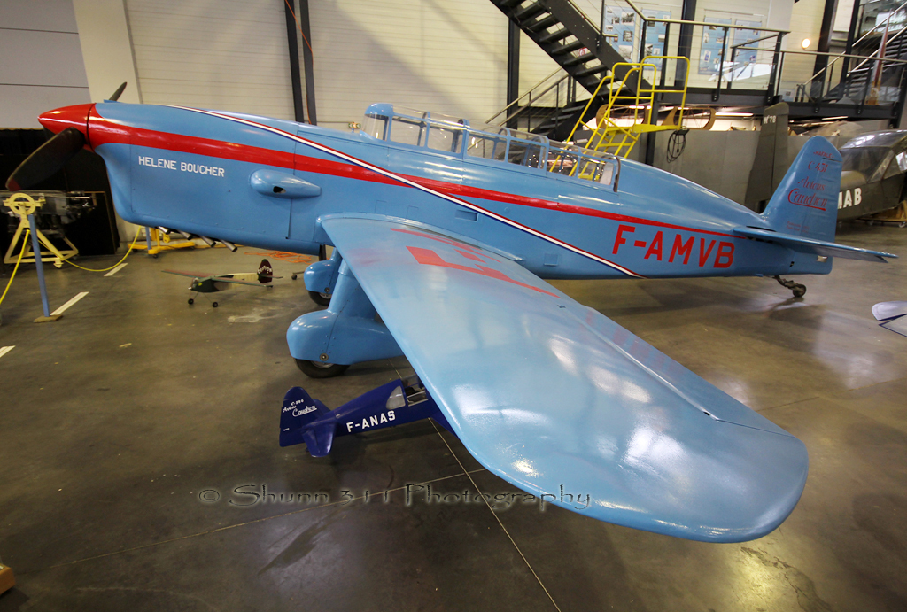 Musée Régional de l'Air à Angers-Marcé 225952CaudronRafalePrivateFPJHB001AngersMuseum161212EPajaud