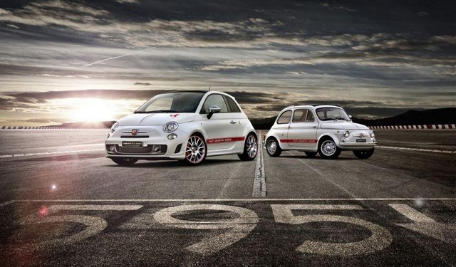 Présentation à Francfort de l'Abarth 595 « 50ème anniversaire »  227068AB59550Anniversario01