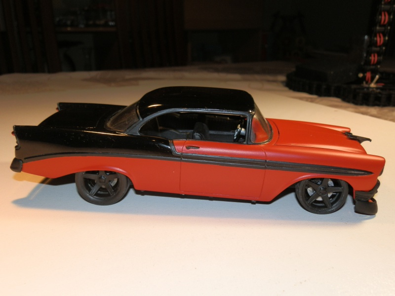 #47 : Chevy bel air 56 custom (TERMINEE) 231100P9305395