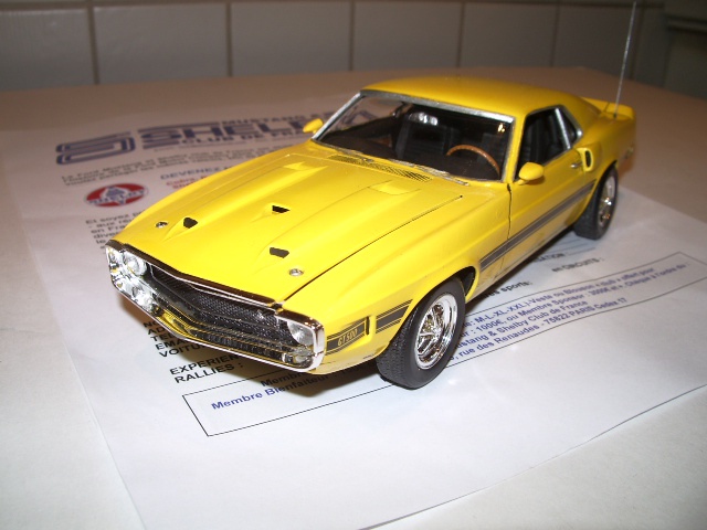 mustang shelby GT 500 1969 de chez revell au 1/25 234216IMGP0835