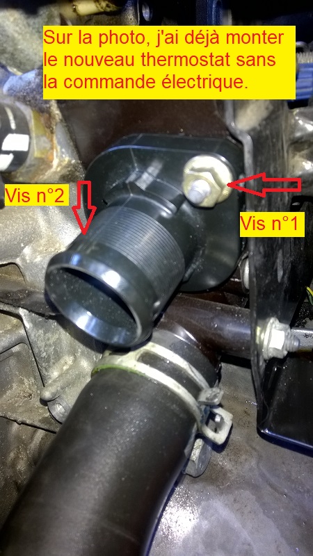 Tuto vidange circuit de refroidissement + remplacement thermostat. 242987WP20171014006