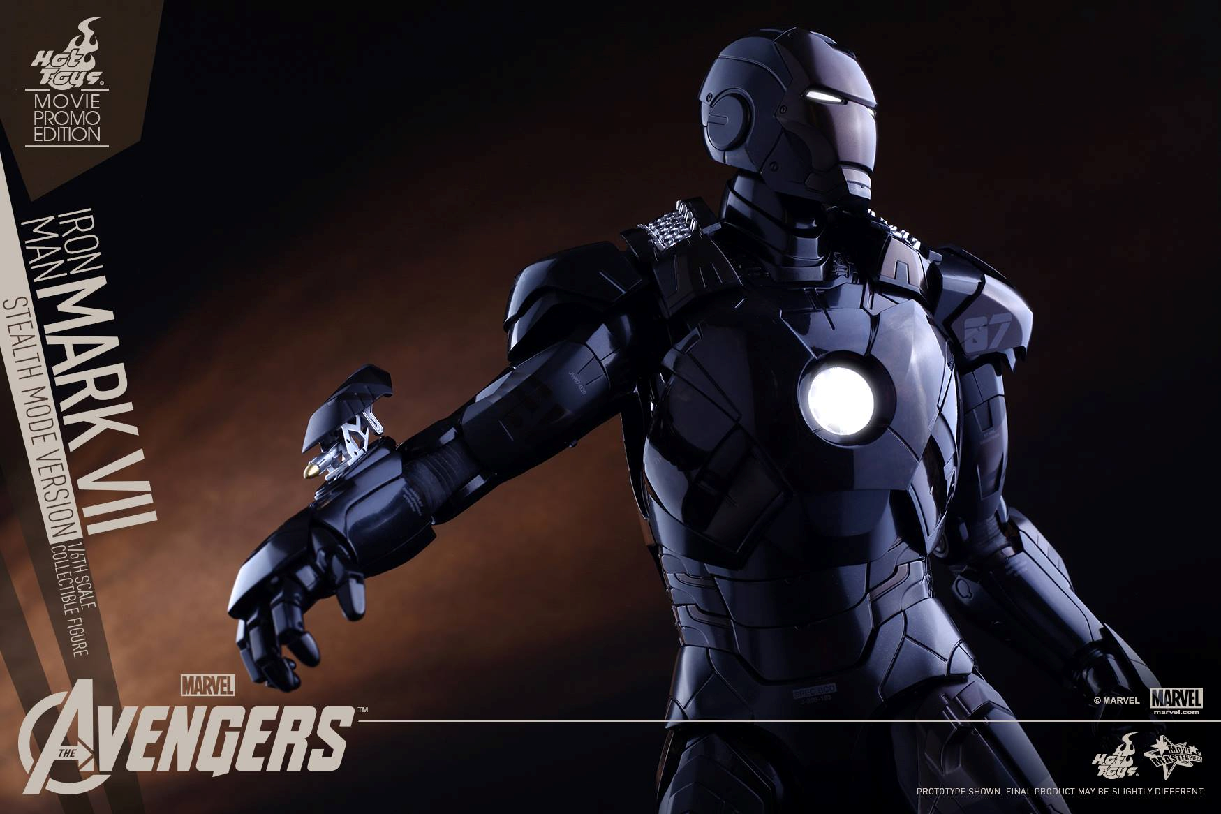 HOT TOYS - The Avengers - Iron Man Mark VII (Stealth Mode) 248147104