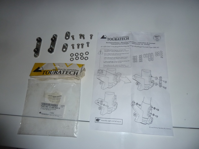 Tiger - [Vends] rehausses de garde boue avant pour Triumph tiger 800 / 800 xc 248705rehausseGB3