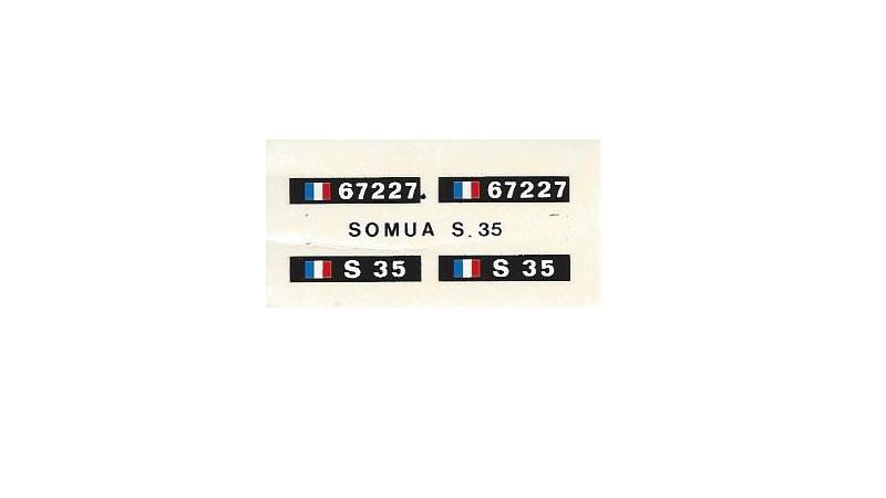 [ Heller ] Somua S-35-1/35-Réf.L(793) 249839S35013