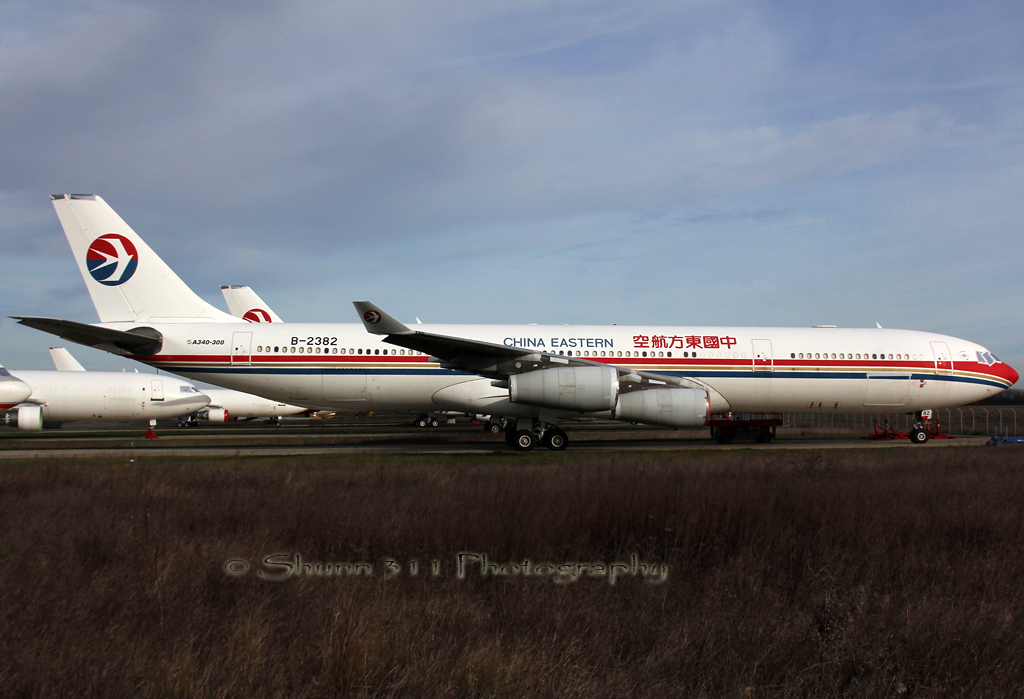 Tarbes-Lourdes Airport 2013 250857A340300ChinaEasternAirlinesB2382LDE311212EPajaud