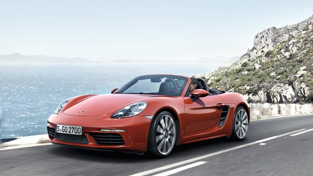 Porsche 718 Boxster : le nouveau roadster à moteur central 4 cylindres 260202718Boxster7