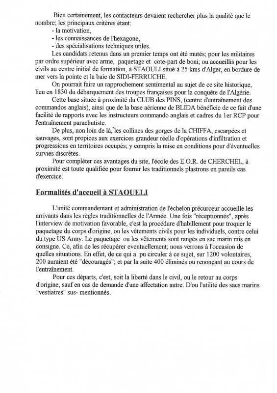 Le 1er Bataillon de Choc à STAOUELI en 1943  par Maurice DOUET (2002) 262023985