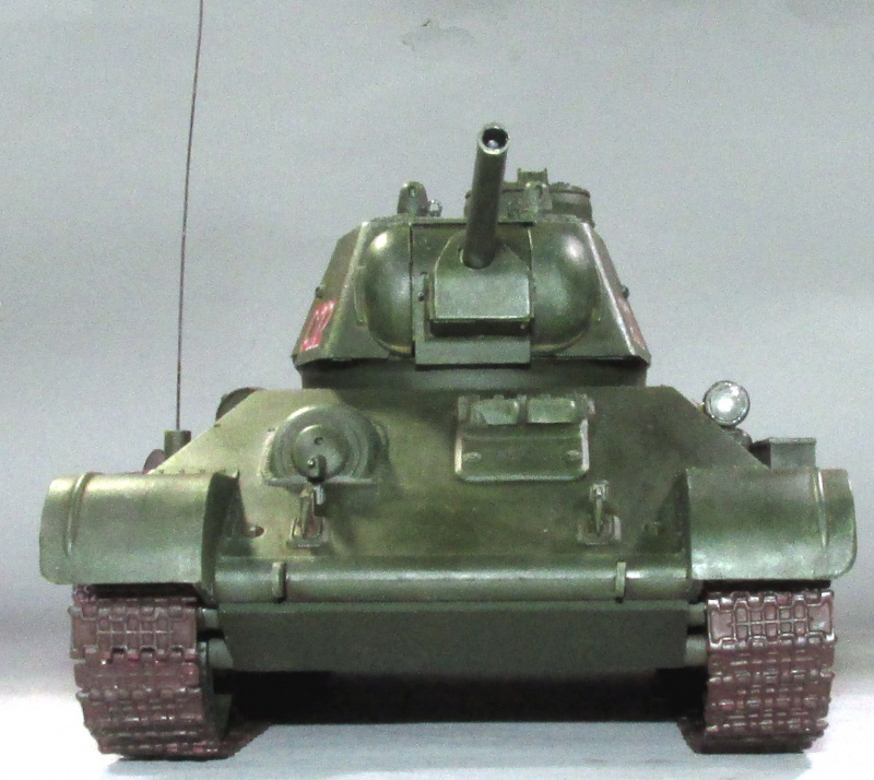 [Panzerelite3945] T-34/73 Mle 43 Tamiya 1/35+canon alu+PE On The Mark+transfert à sec Verlinden 264113IMG0832