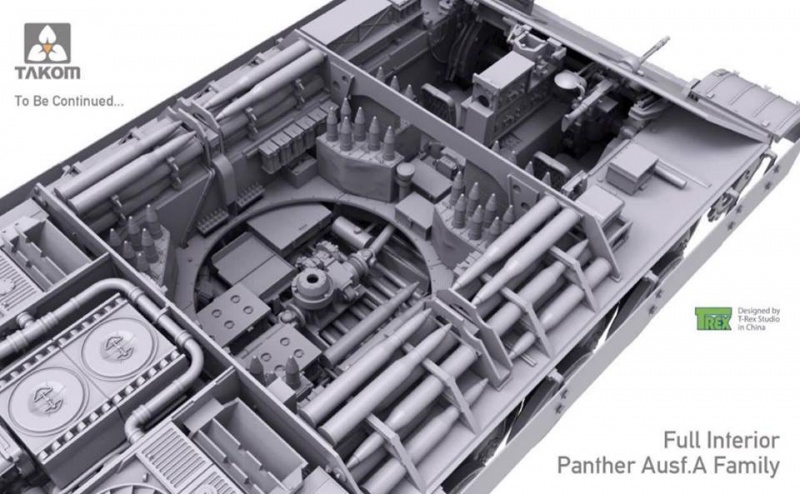 Takom Panther A 1/35ième intérieur complet 266610261954356966959605389561545311003758424633n