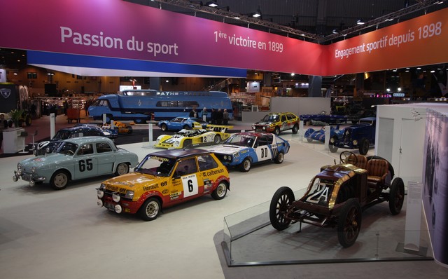 Renault au salon Rétromobile : plus de 115 ans de passion sportive 2705237529316