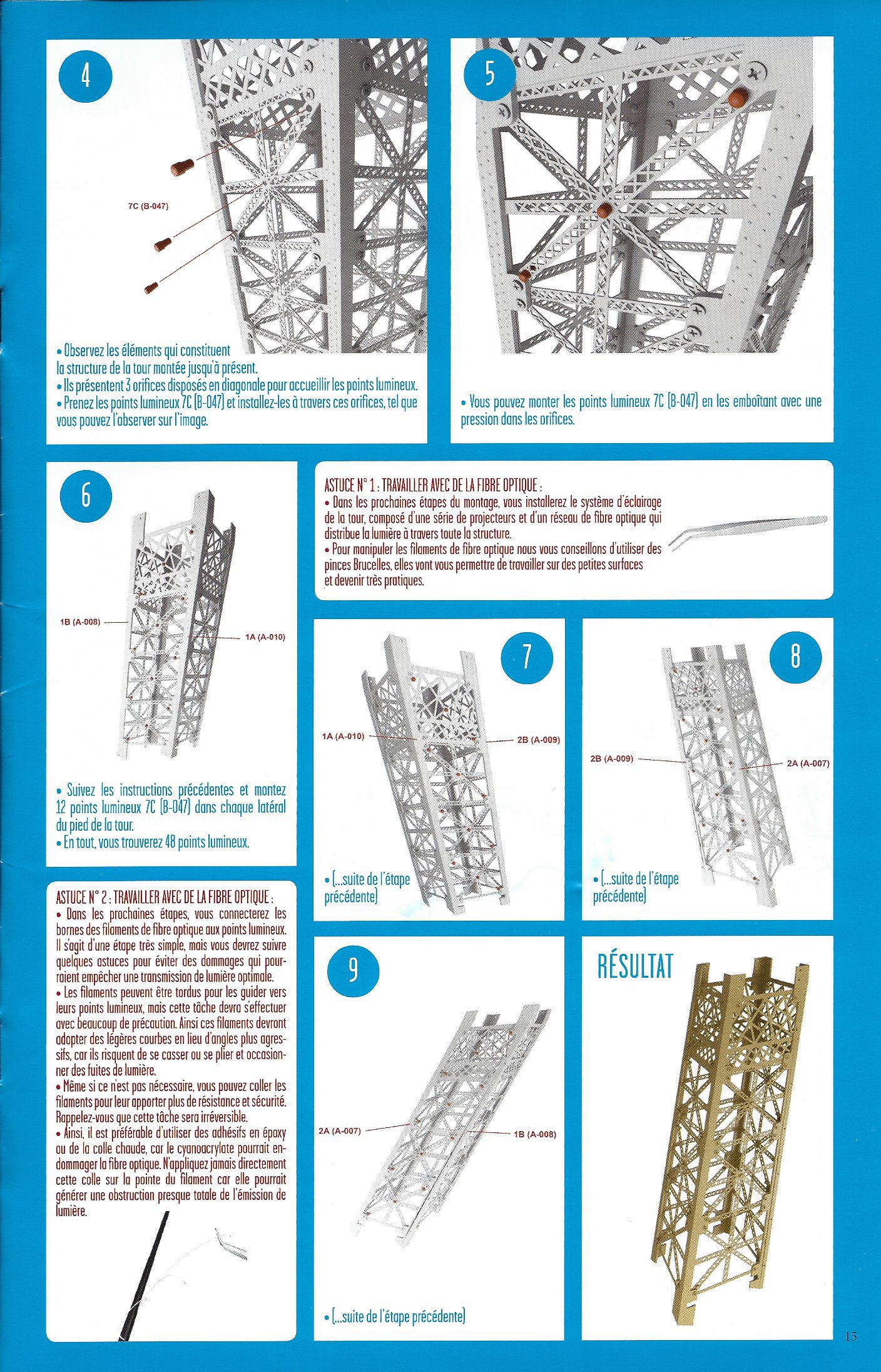 Numéro 7 - Je construis la Tour Eiffel - La Tour en chiffres 27062407c