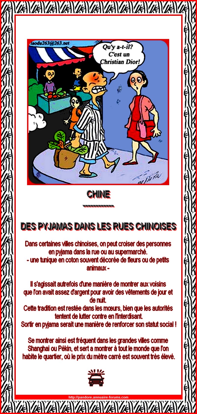 CHINE - DES PYJAMAS DANS LES RUES CHINOISES 271596733