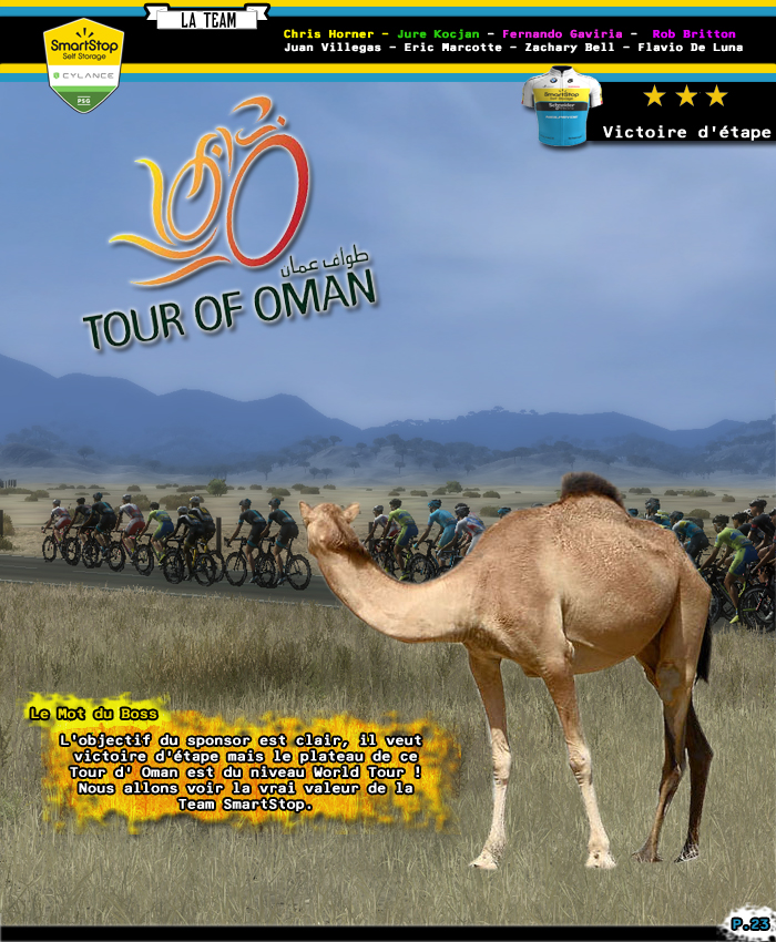 [PCM 2015] - Team SmartStop - Le mag Janvier/février - Le Tour d' Oman - Page 2 274550p23