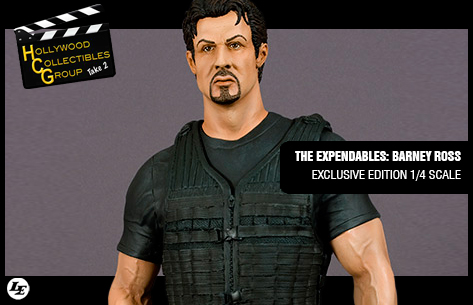 [Hollywood Collectibles] The Expendables: BARNEY ROSS - Exclusive Edition 1/4 scale 277370ross