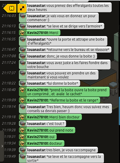 [CHU] Rapports d'actions RP de louanastar 283241RPRP3