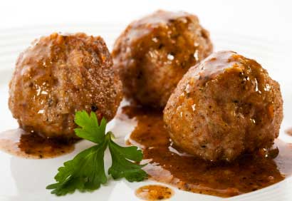 Boulettes de bœuf bouillis et frites, Recette que préparait "George Sand"  2865098600