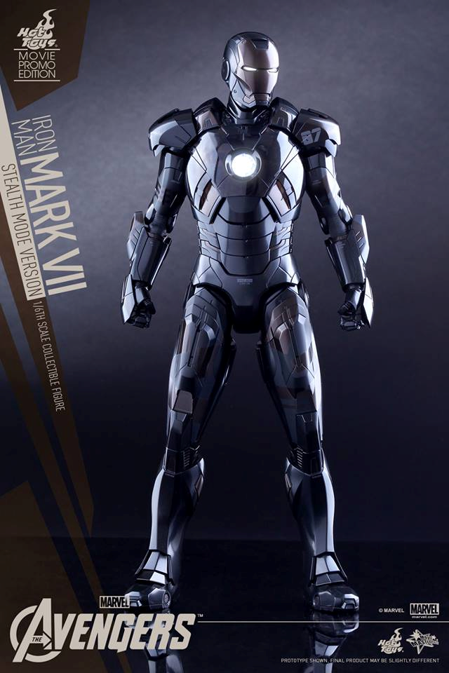 HOT TOYS - The Avengers - Iron Man Mark VII (Stealth Mode) 287000110