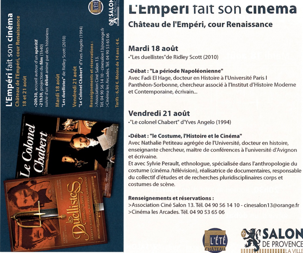 Cinéma Historique et Impérial au Musée de l'Empéri 28778420150731170403