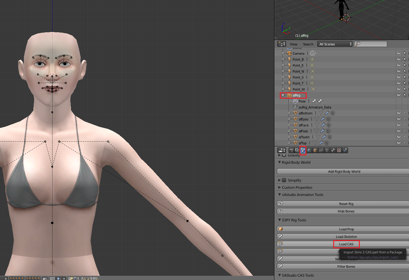 [Apprenti] [Blender 2.6 et 2.7] Changer la coiffure d'un rig Sims 3 310745blender3