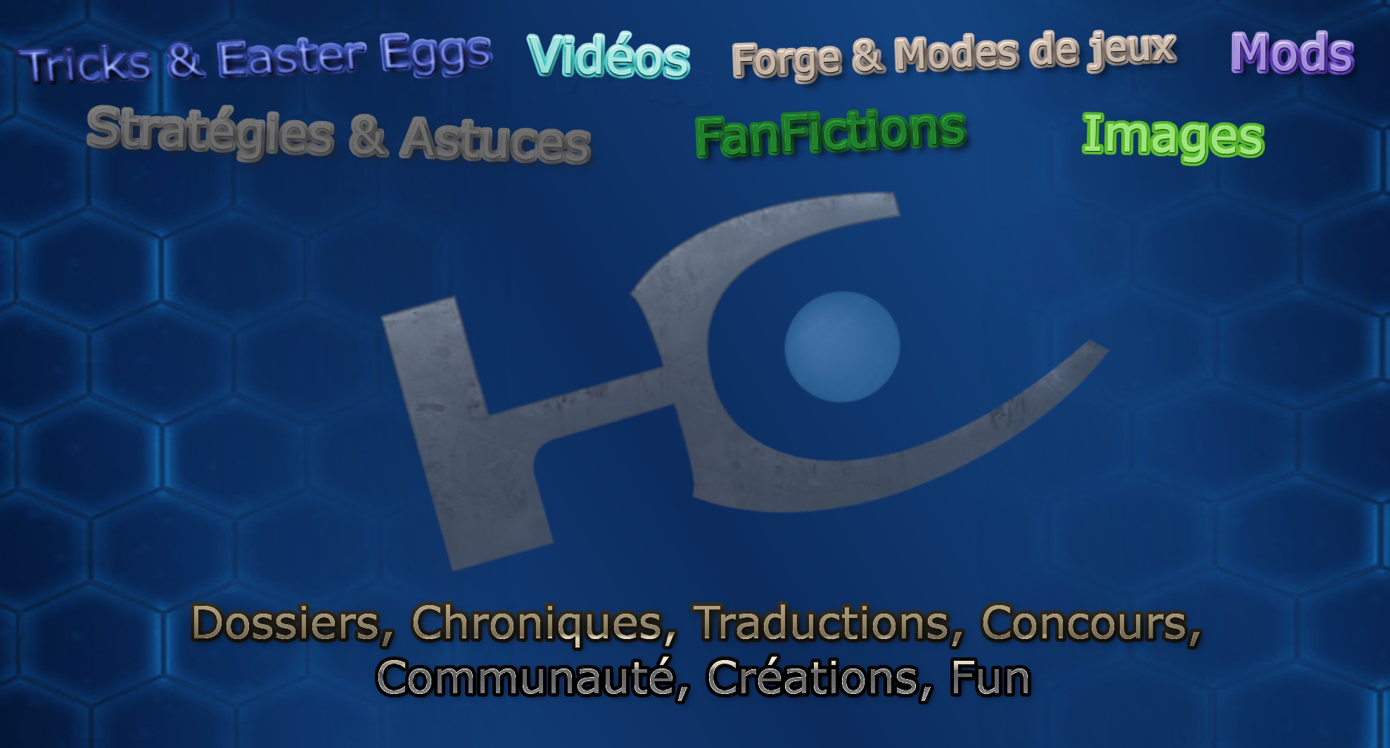 [FINI] [HCRéA] [IMAGE] Fond d'écran YouTube pour la chaîne Halo Création 312766TEST2