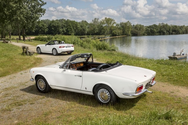 Le Fiat 124 Spider fête son premier cinquantenaire 315417189