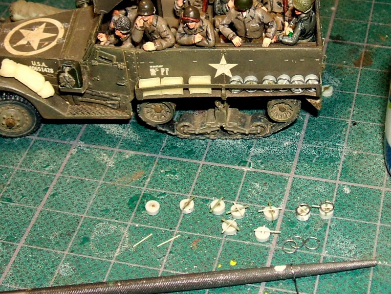 M3 A1 Half track - Academy 1/72 32535089fabricationdesminesM1