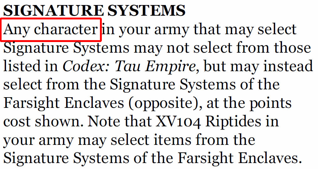 XV8 Bodyguard FE > Signature ou Rature System ? 327822722