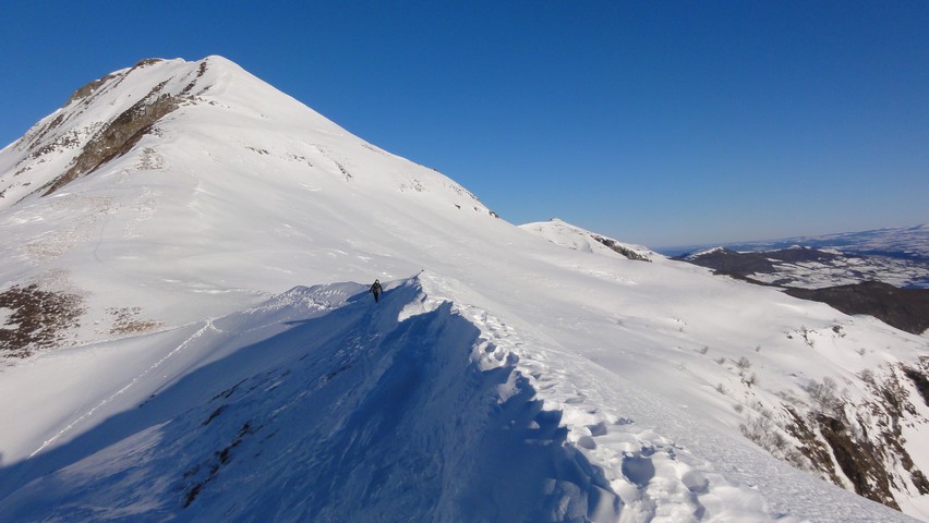 Ascension des monts du cantal en hiver 328456DSC03076